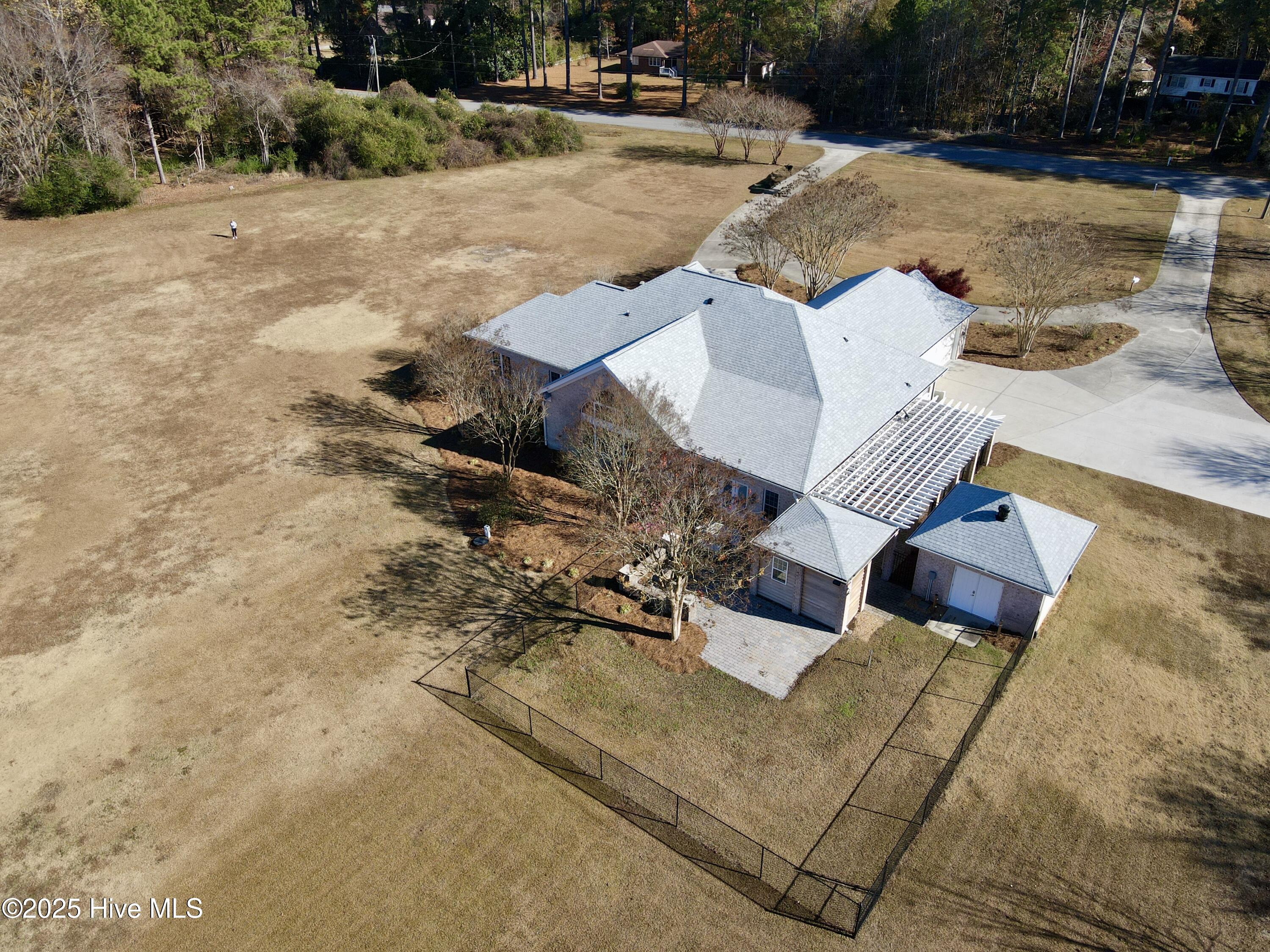 1380 Bear Trap Road Williamston, NC 27892 - Photo 31 of 117 Back side aerial view