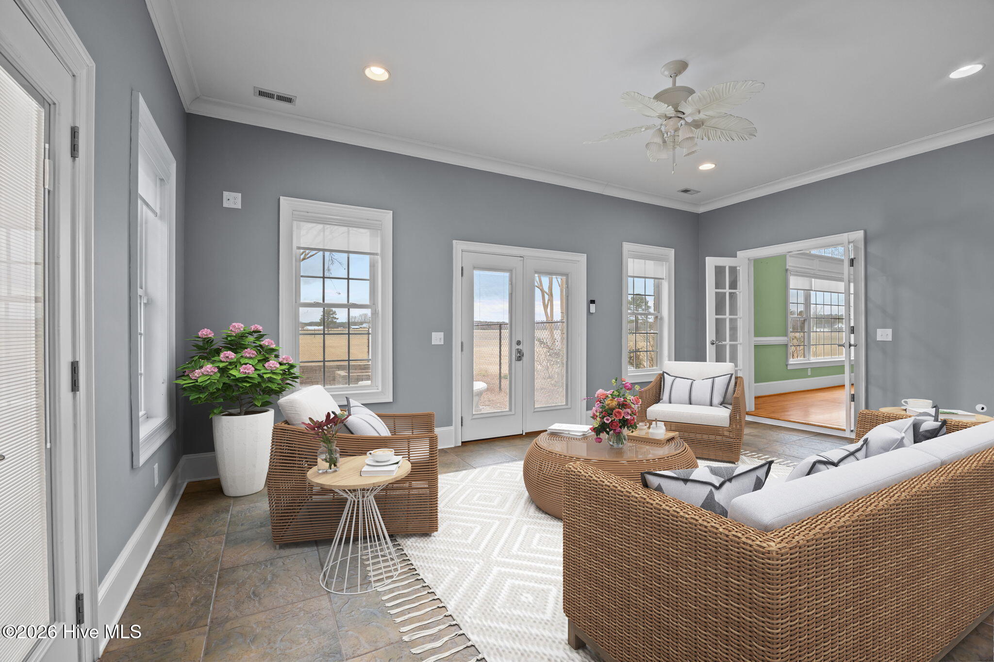 1380 Bear Trap Road Williamston, NC 27892 - Photo 82 of 117 Sunroom/Gym/Office/Flex Room