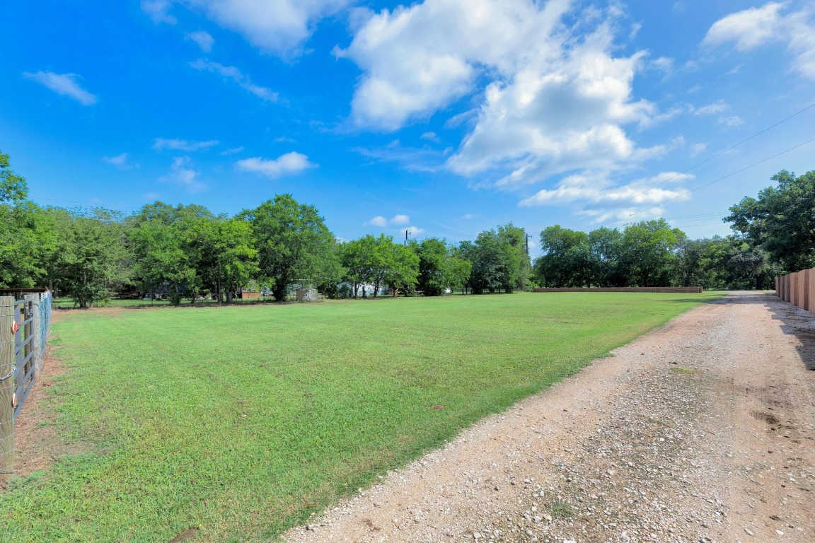 148 Meadows Drive Elgin, TX 78621 - Photo 10 of 38 a view of a garden with a tree