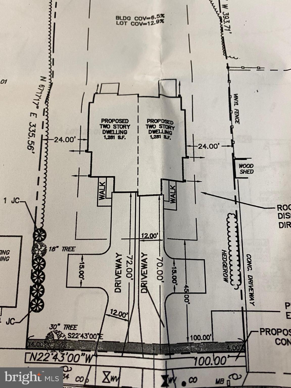76 Tansboro Road Berlin, NJ 08009 - Photo 7 of 9 Approved Layout Plan Enlarged