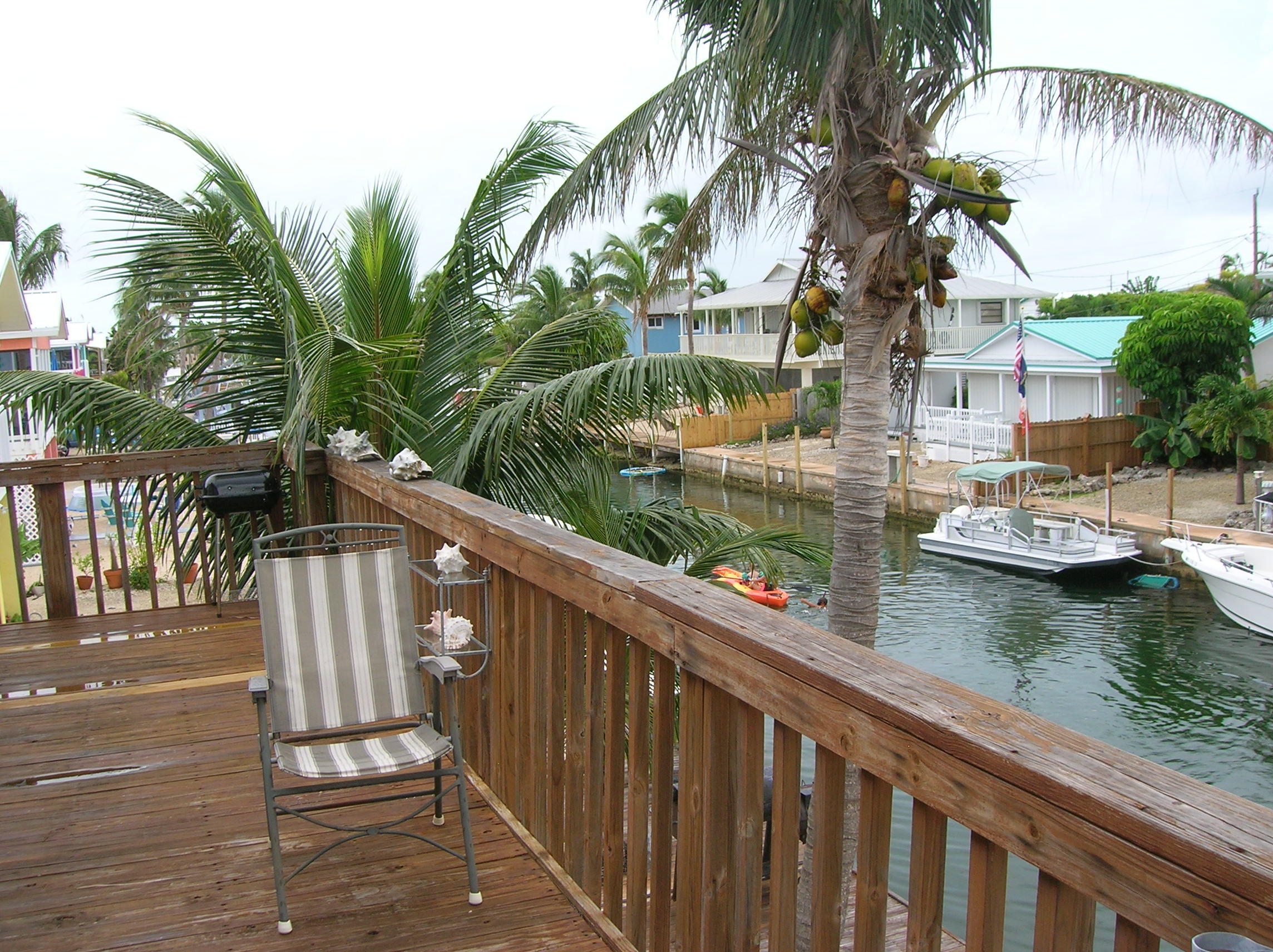 253 Pirates Road Summerland Key, FL 33042 - Photo 18 of 22 Porch Overlooking Canal