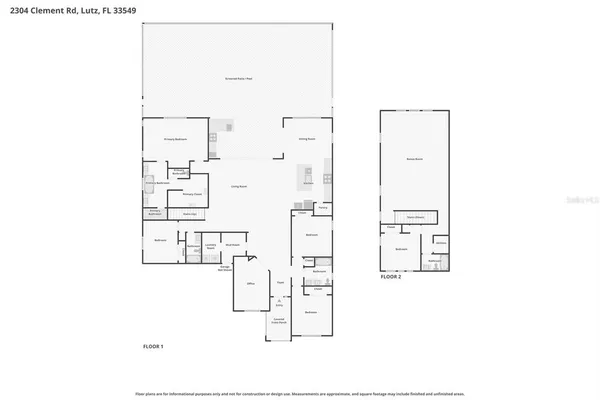 $1,390,000 | 2304 Clement Road, Lutz, FL 33549