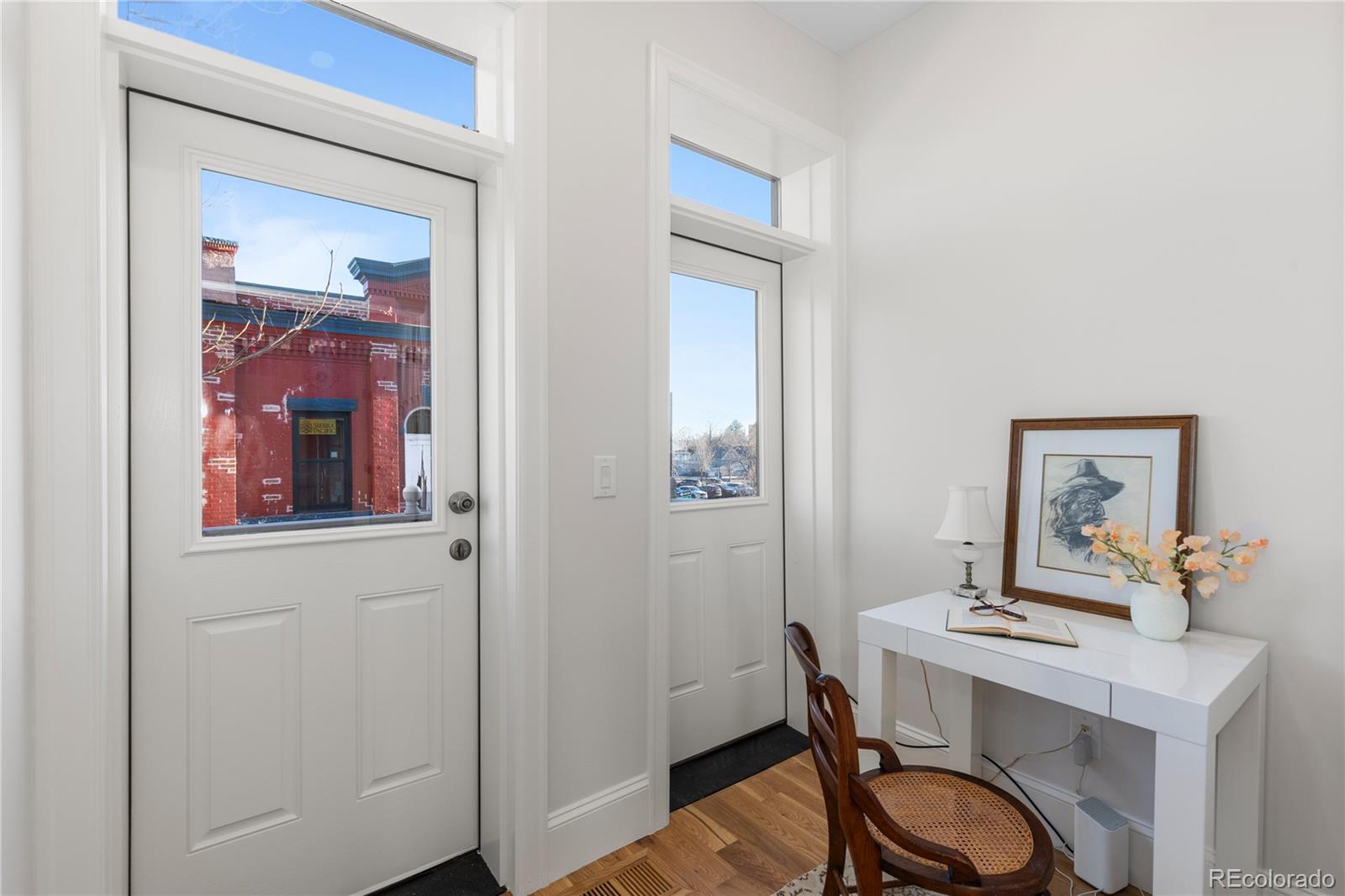 817 29th Street Denver, CO 80205 - Photo 16 of 33 a view of a hallway with furniture