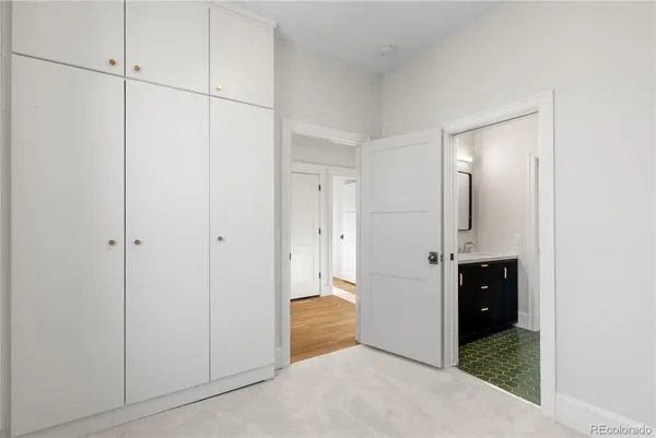 a view of a bathroom with a shower