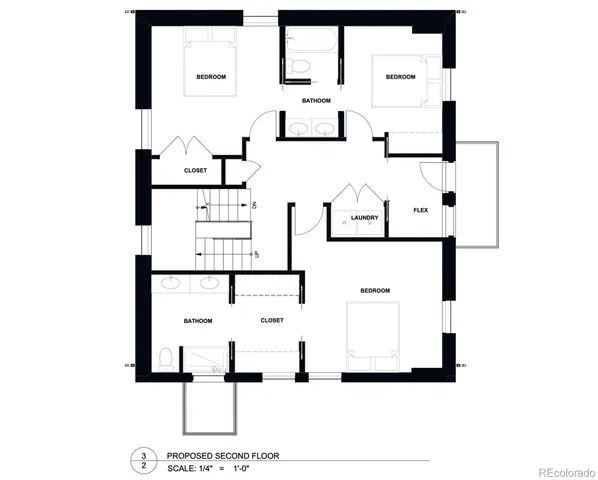 a picture of a bench in front of door