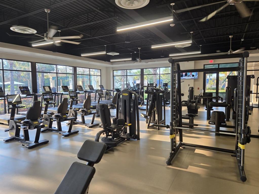 2745 Nature Vw Road St. Cloud, FL 34771 - Photo 38 of 50 a view of a room with gym equipment