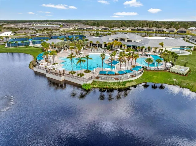 with aerial view of residential houses with outdoor space