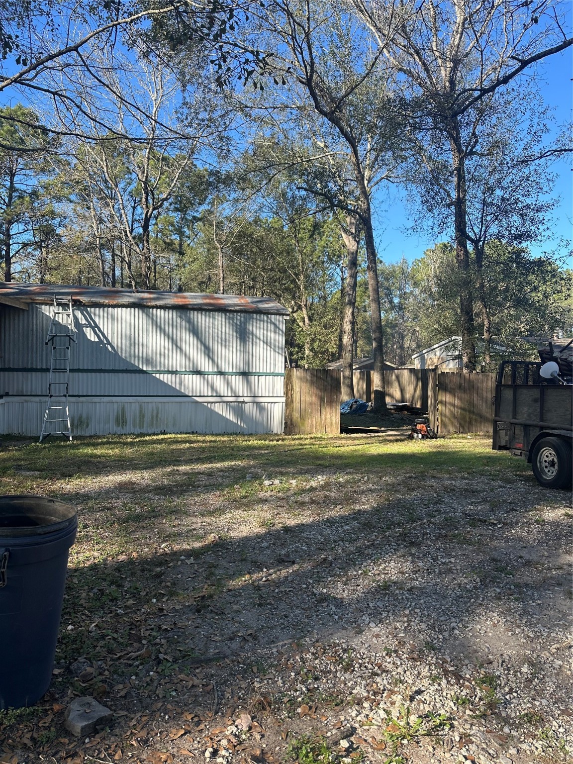 18759 Fire Fly Drive Porter, TX 77365 - Photo 3 of 11 a view of a yard with a large tree