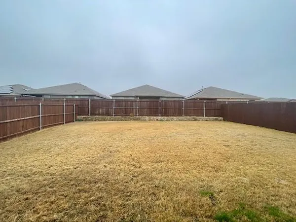 a house with yard space