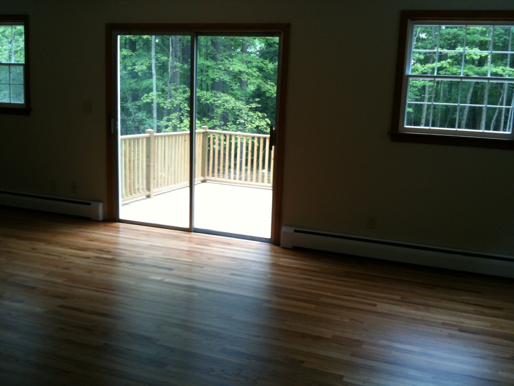 295 Devon Road Lee, MA 01238 - Photo 4 of 13 living room & deck
