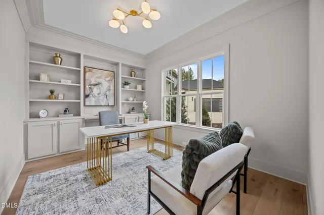 a front view of a house with garage