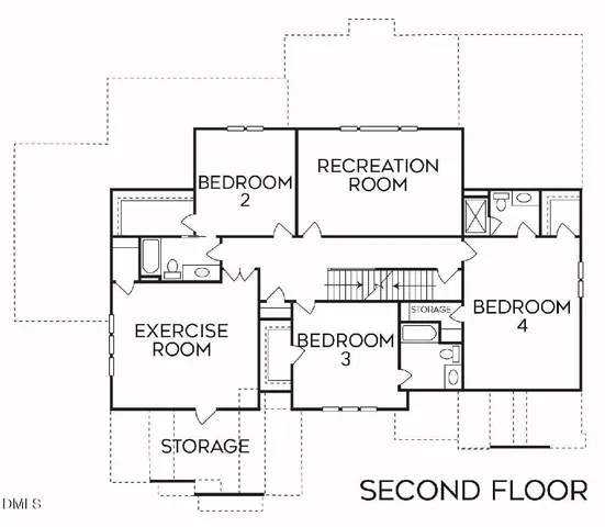 a dining room with furniture a chandelier and wooden floor