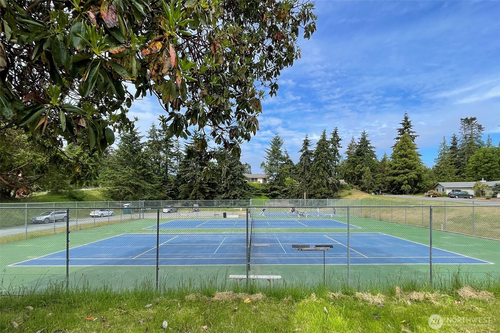 102 Sunset Place Sequim, WA 98382 - Photo 37 of 38 a view of a tennis court