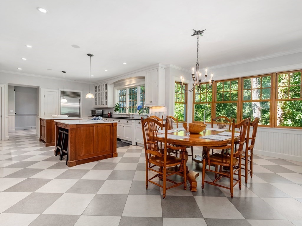 21 Hilltop Road Weston, MA 02493 - Photo 14 of 42 a view of a dining room and livingroom view