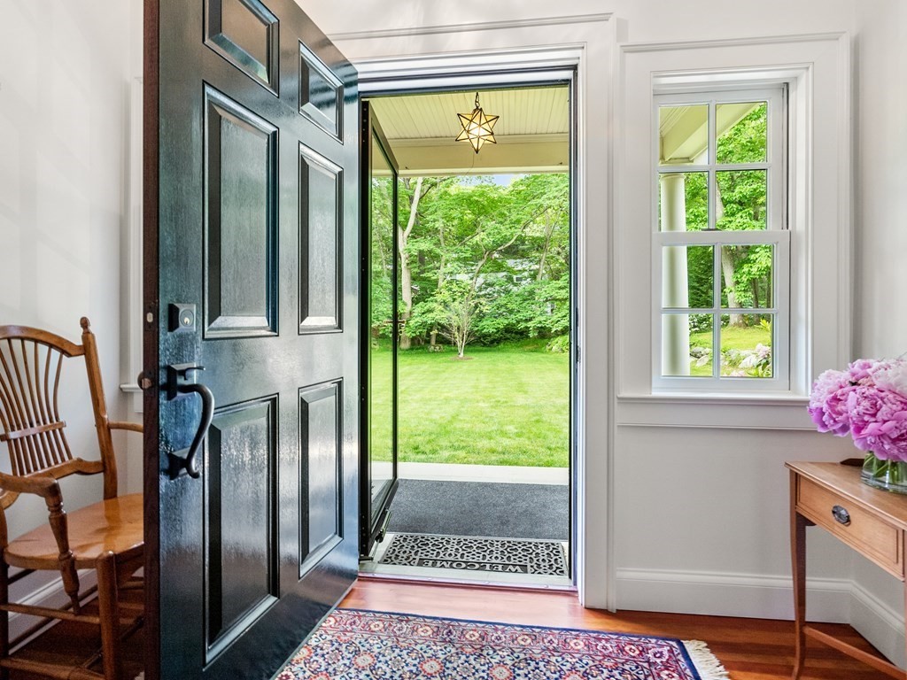 21 Hilltop Road Weston, MA 02493 - Photo 4 of 42 a view of entryway with a front door