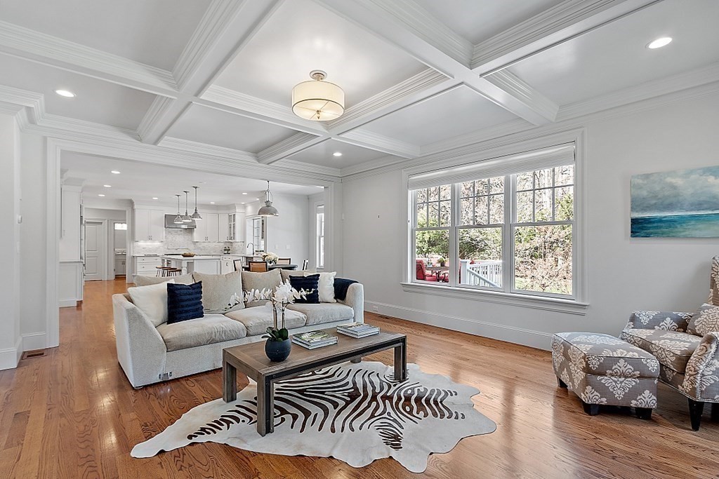 66 Oxbow Road Concord, MA 01742 - Photo 3 of 34 a living room with furniture and a large window