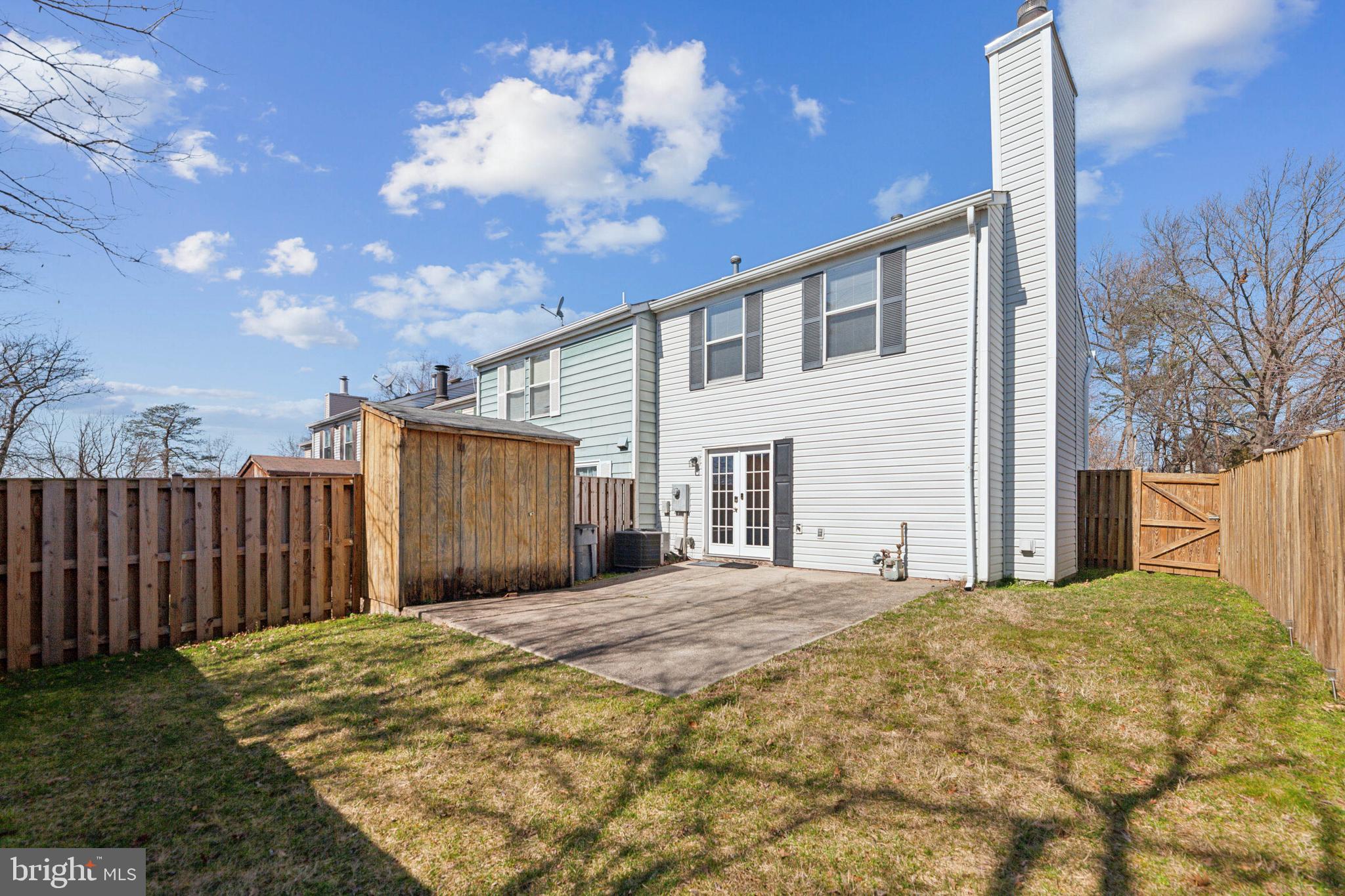 7491 Lone Star Road Lorton, VA 22079 - Photo 15 of 15 Backyard - Rear of Home
