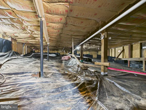 a view of a storage room