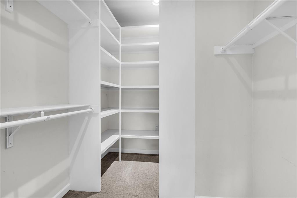 348 Barker Lane Waco, TX 76705 - Photo 17 of 39 a view of an empty walk in closet