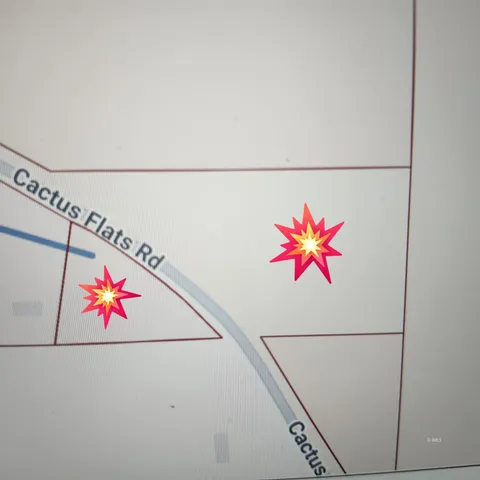 a view of a dry yard with wooden fence