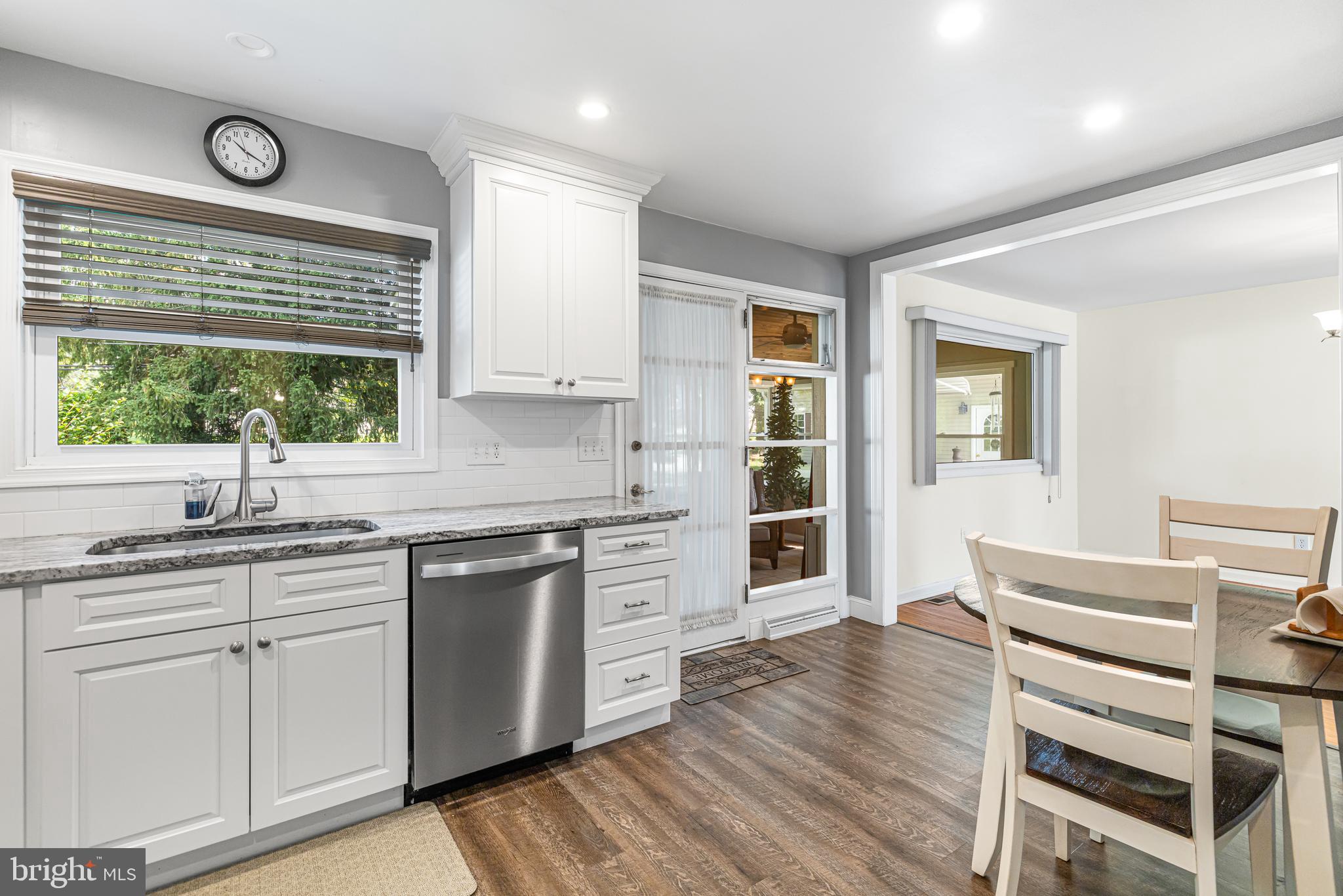 3882 Whitman Road Huntingdon Valley, PA 19006 - Photo 15 of 57 Kitchen with Door to the Sunroom