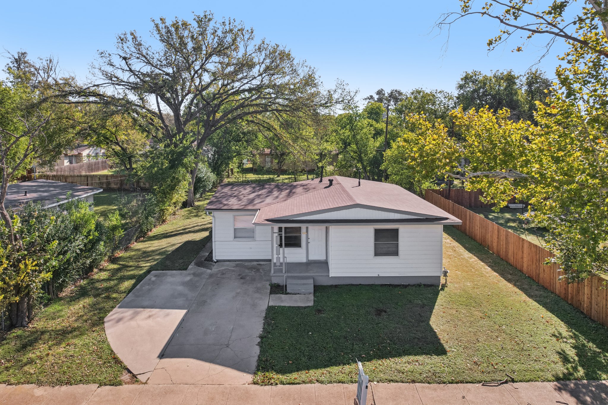 1102 Jackson Street Killeen, TX 76541 - Photo 1 of 16 a aerial view of a house with a yard