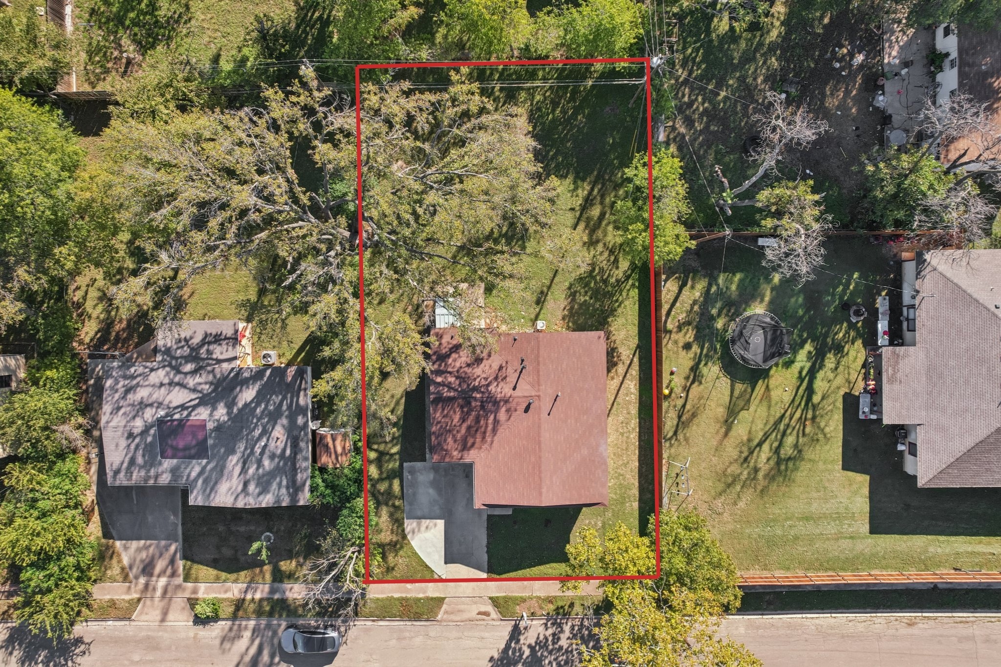 1102 Jackson Street Killeen, TX 76541 - Photo 2 of 16 an aerial view of a house with a yard
