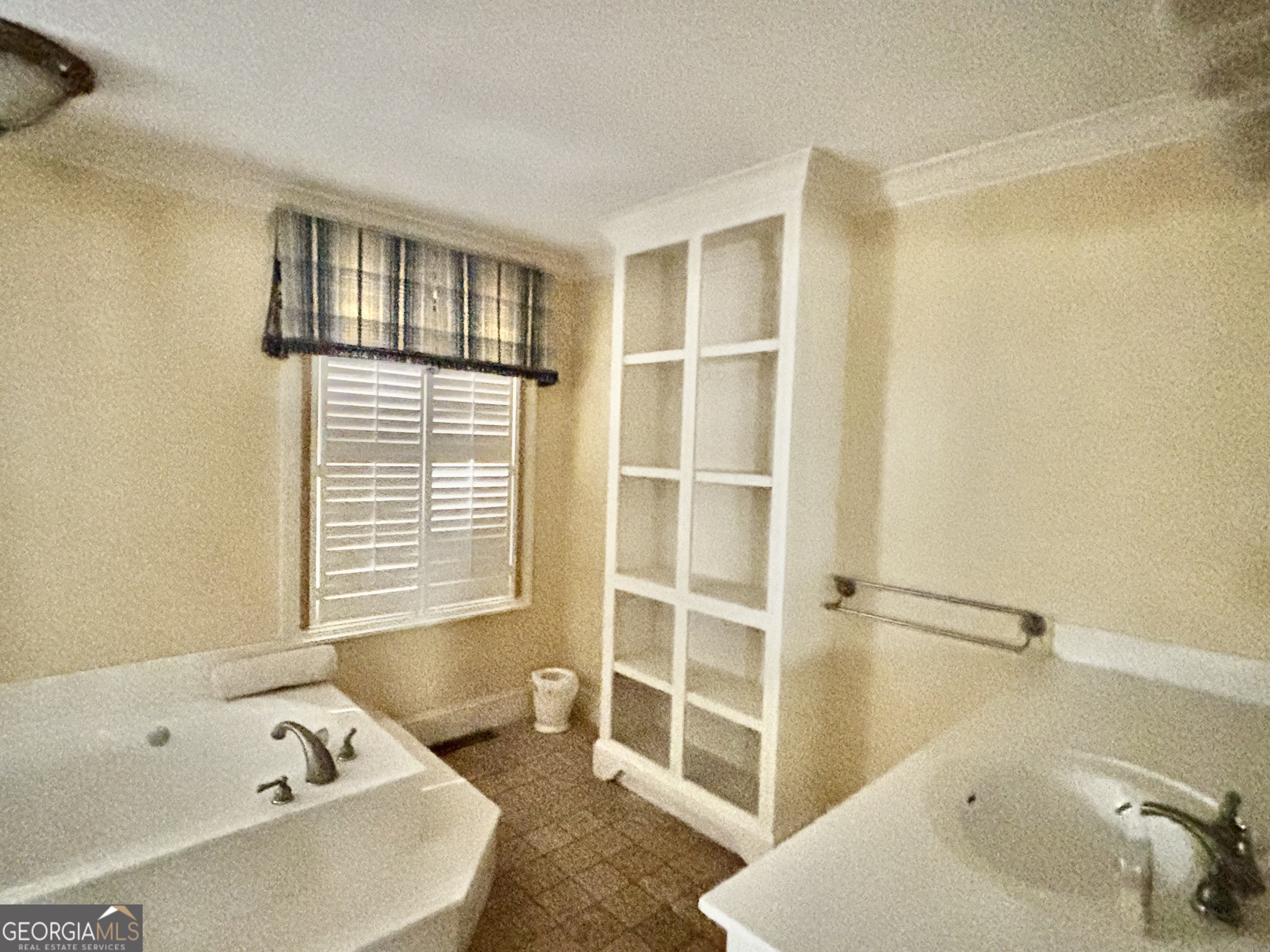 230 White Road Fayetteville, GA 30214 - Photo 21 of 38 a bathroom with a tub sink and a window