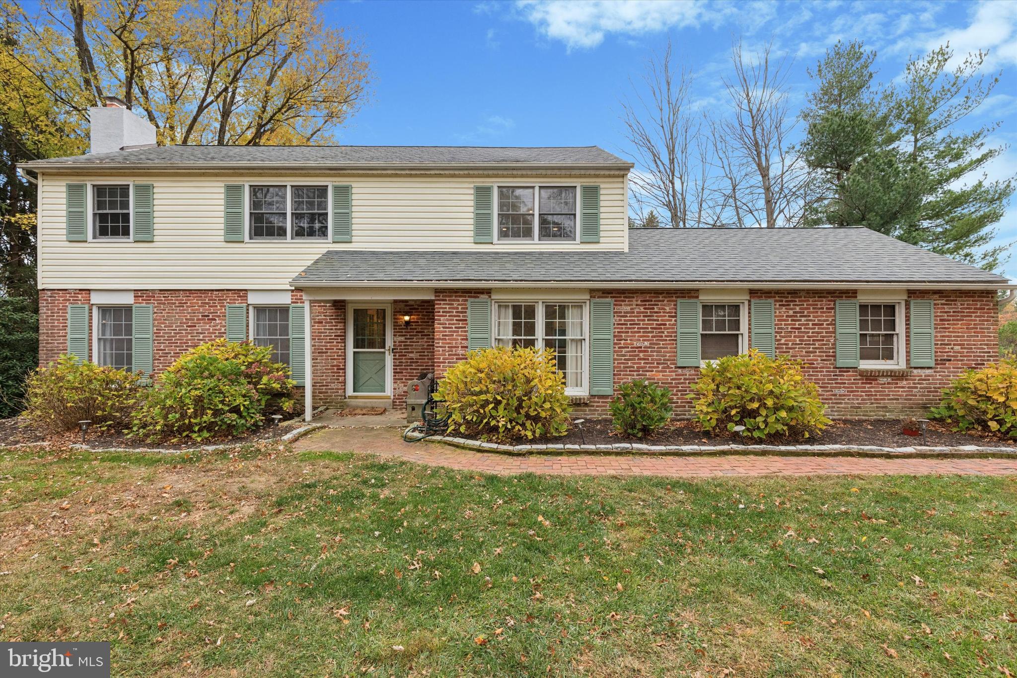 685 Hopewell Road Downingtown, PA 19335 - Photo 36 of 39 front view of a house with a yard