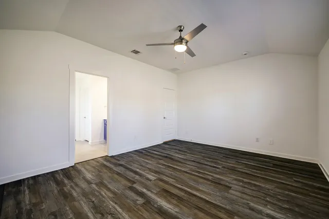 wooden floor in an empty room