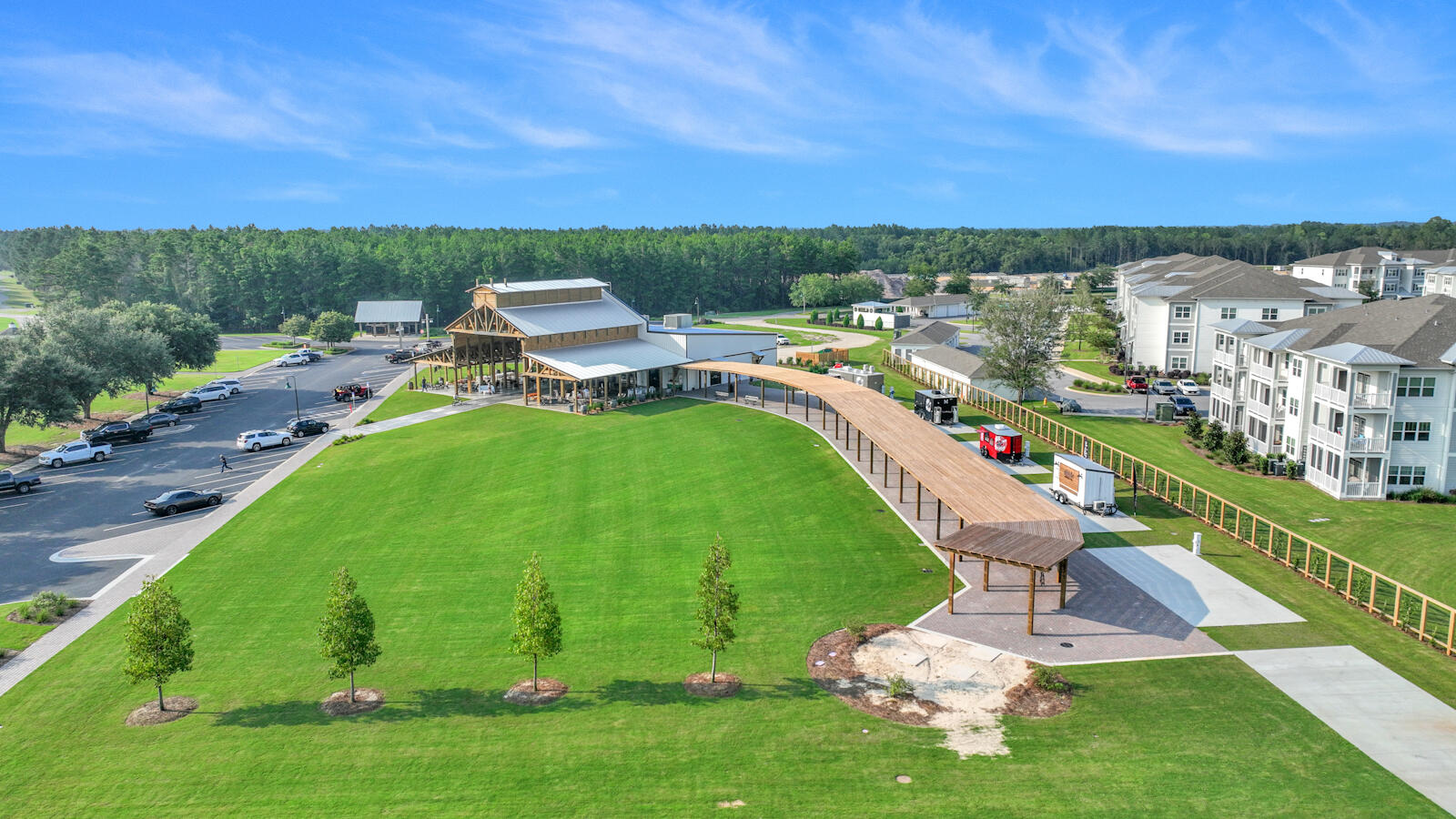 738 Symphony Way Freeport, FL 32439 - Photo 68 of 69 an aerial view of a house with a garden