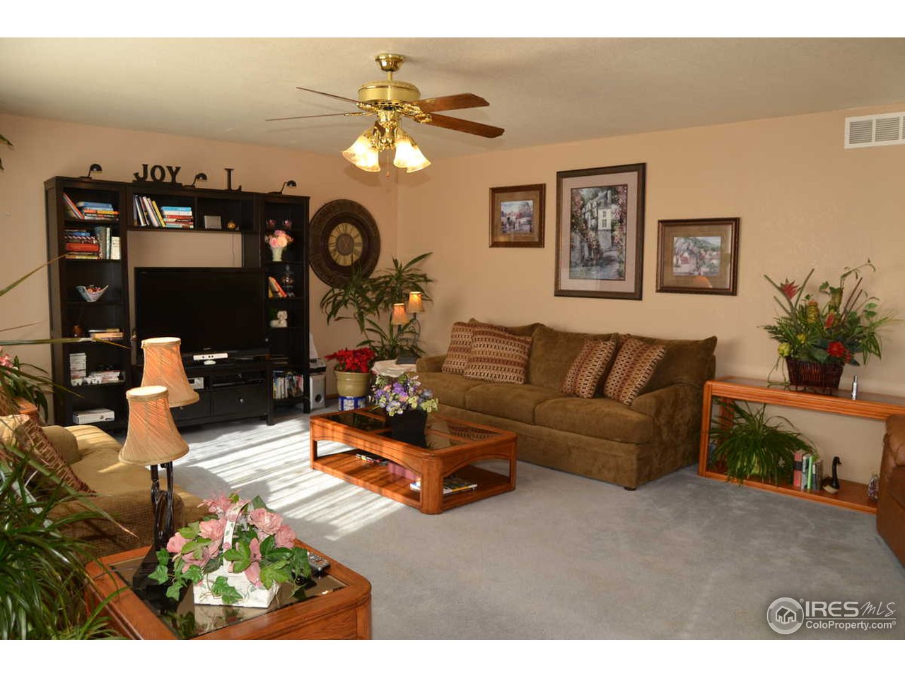 1321 Trail Ridge Road Longmont, CO 80504 - Photo 12 of 25 a living room with furniture and a fireplace