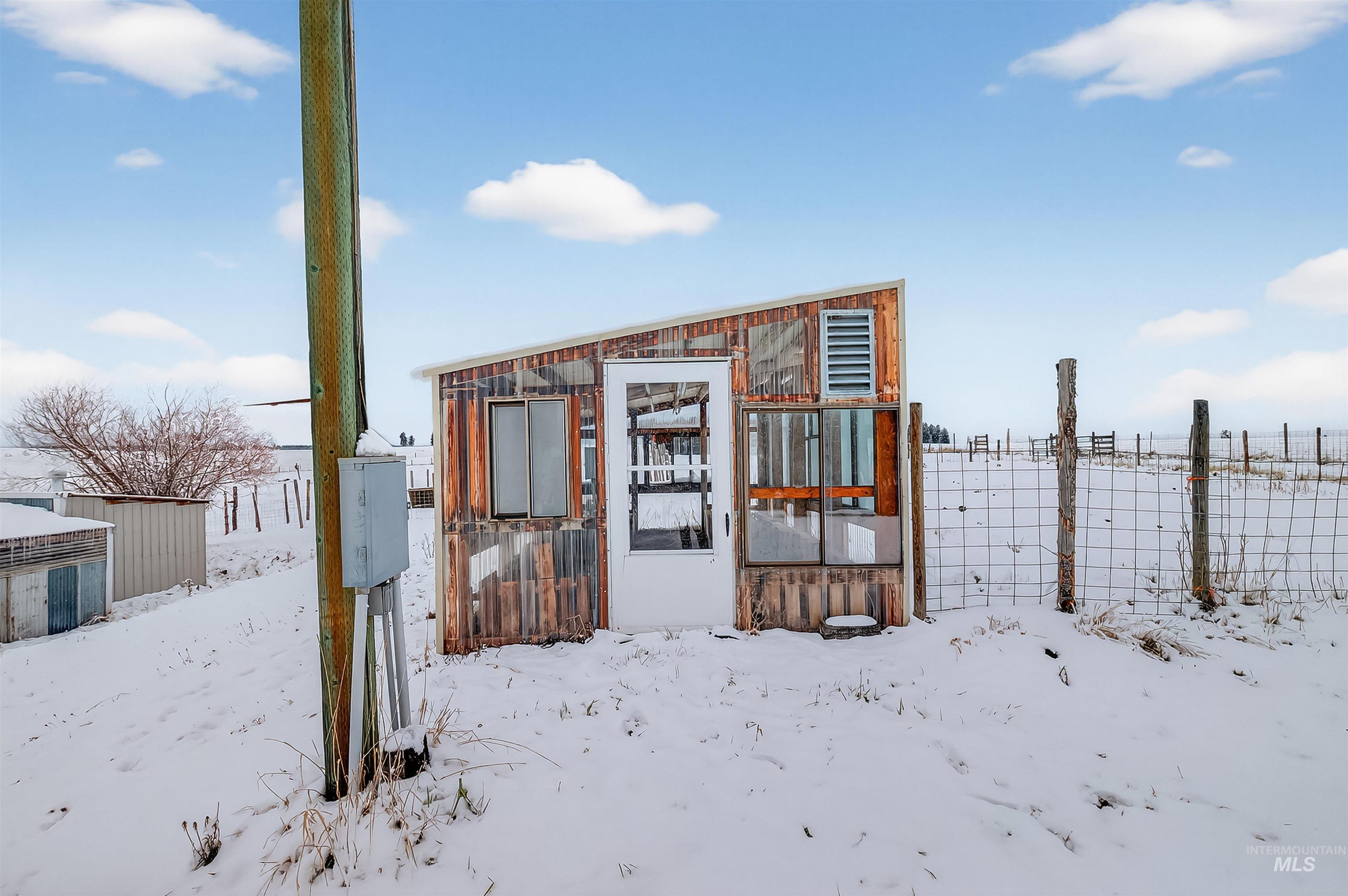 1585 Woodside Road Winchester, ID 83555 - Photo 27 of 47 View of snow covered structure