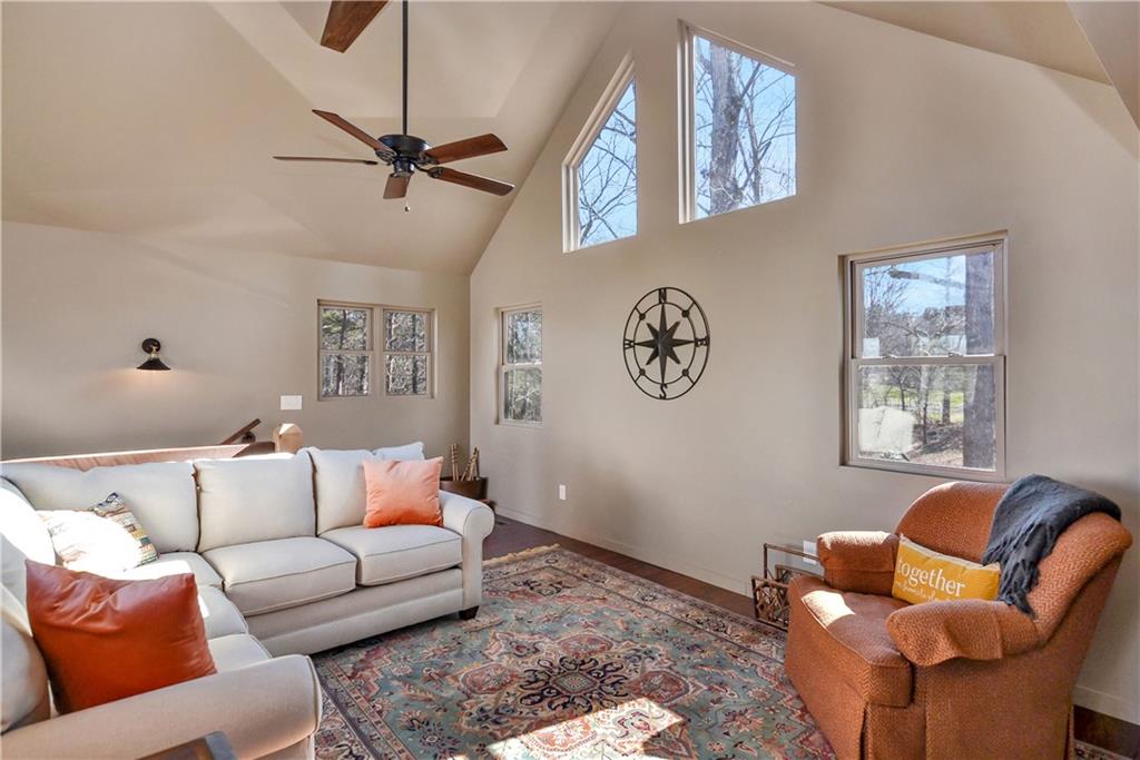 196 Grayson Point Blue Ridge, GA 30513 - Photo 6 of 42 a living room with furniture and a window