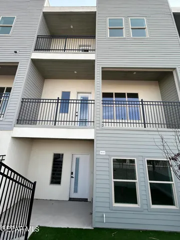 a view of front door