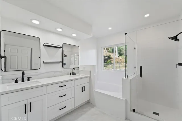 a view of a balcony with an outdoor space