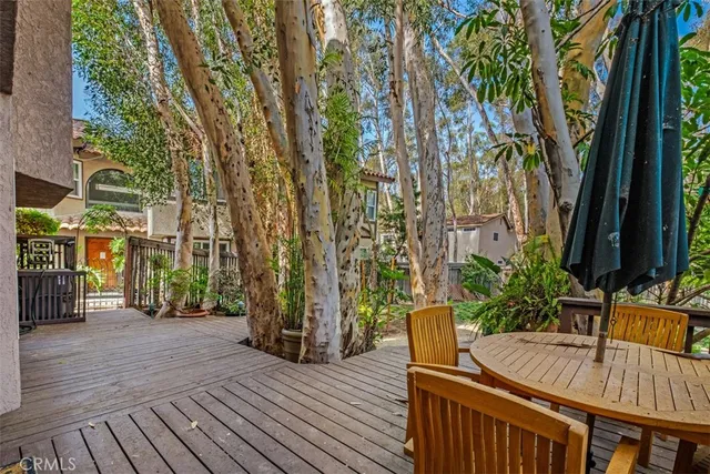 a view of outdoor space with seating area