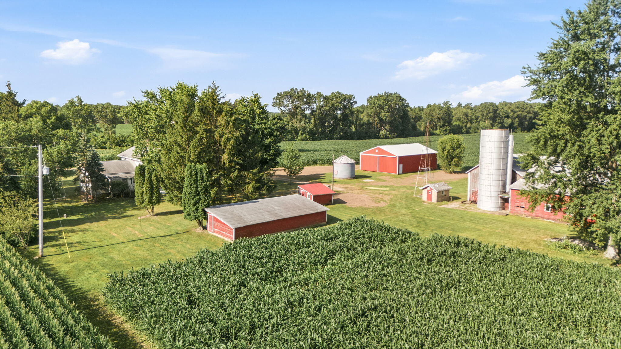 4985 West Gilpin Road Three Oaks, MI 49128 - Photo 51 of 62 Aerial North East Corner