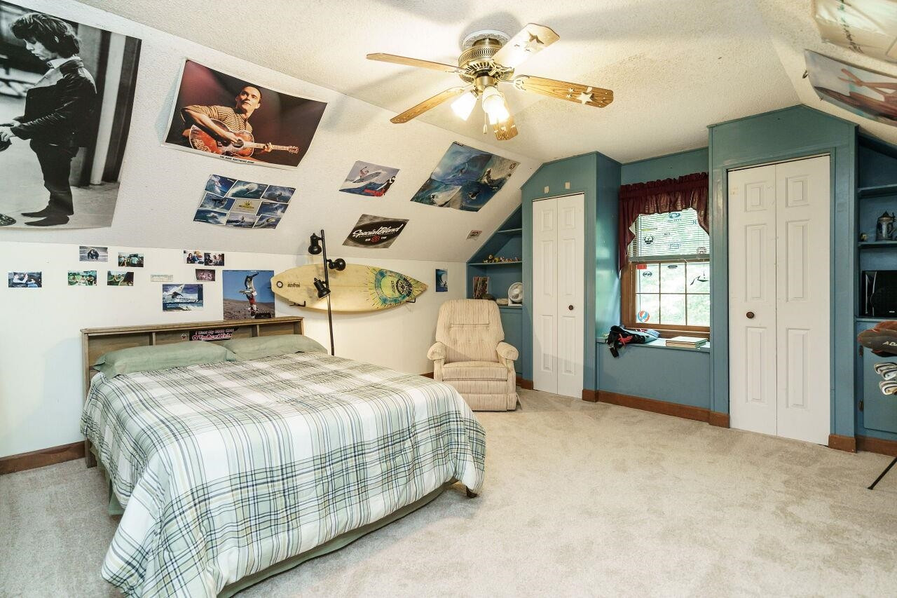 8116 Calais Court Raleigh, NC 27613 - Photo 28 of 33 Spacious and secluded room located on Third floor Attic Bedroom #4 on Third Floor