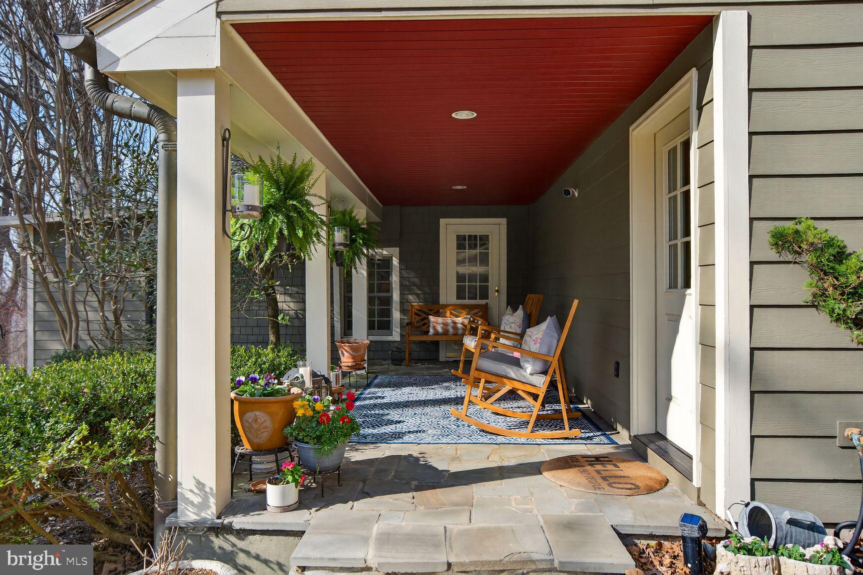 17641 Raven Rocks Road Bluemont, VA 20135 - Photo 4 of 109 Inviting front porch with Stone Floor