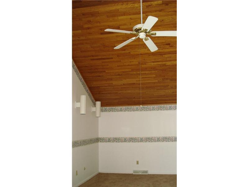 497 Stone Church Road Hunker, PA 15639 - Photo 14 of 25 Bedroom. fourth bedroom-can be used as a nursery or study or bedroom--vaulted ceilings with a balcony overlooking pool and backyard