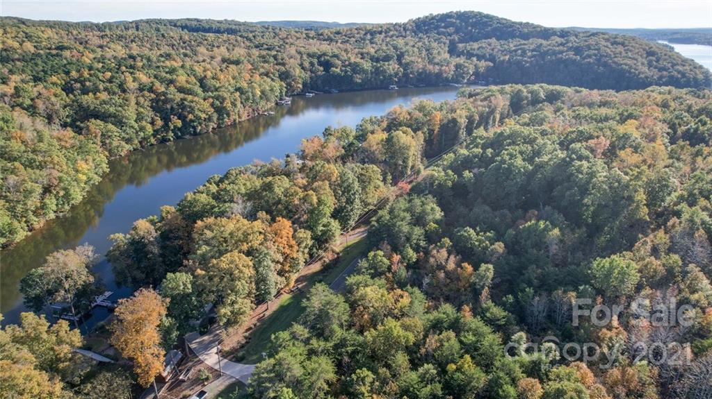 a view of a houses with a lake