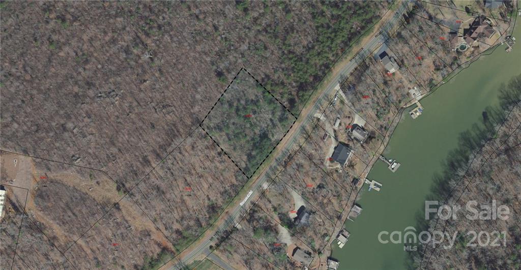 456 Shamrock Road New London, NC 28127 - Photo 7 of 10 a aerial view of a house with a yard