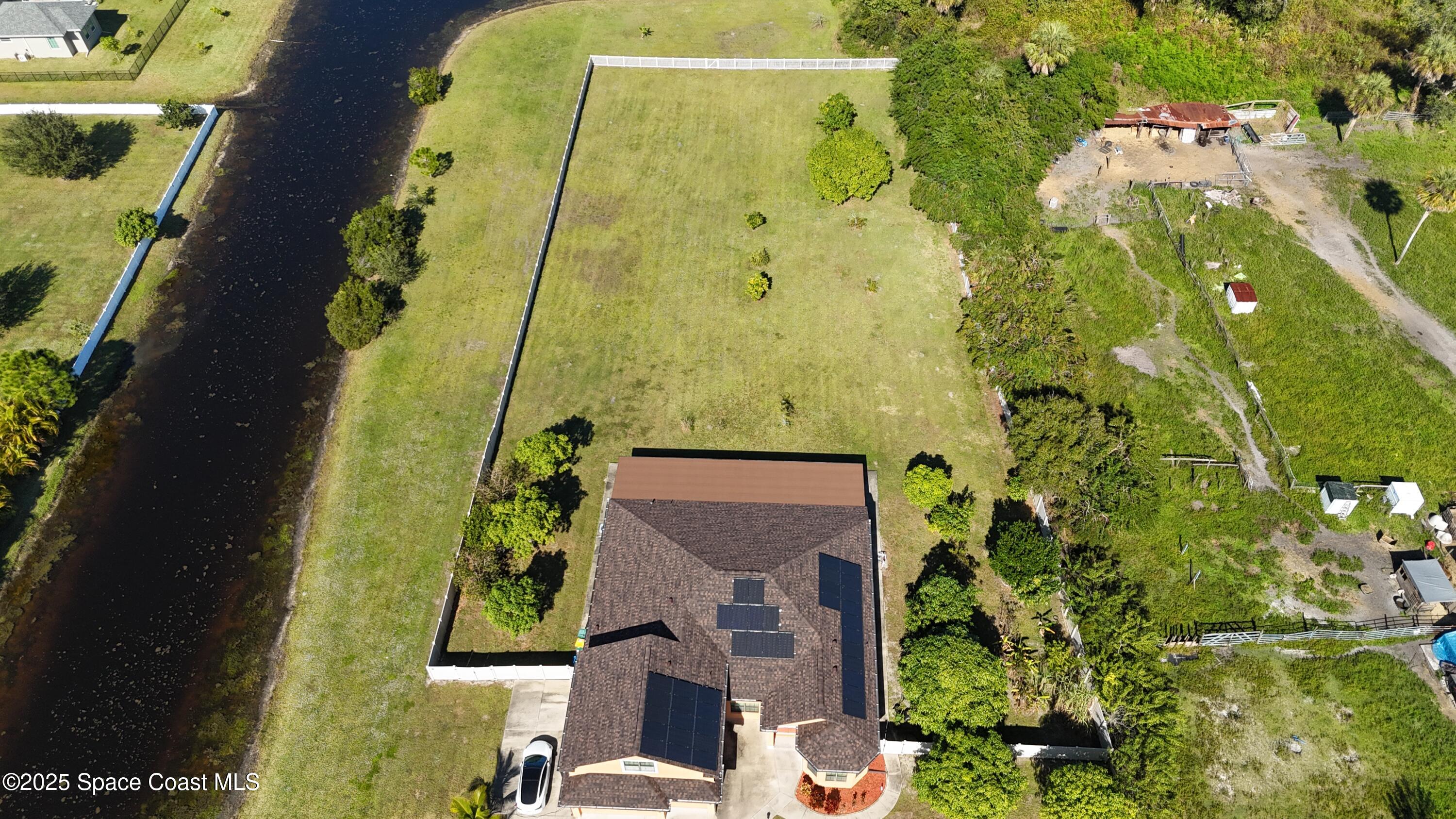 900 Hall Road Malabar, FL 32950 - Photo 27 of 28 an aerial view of a house