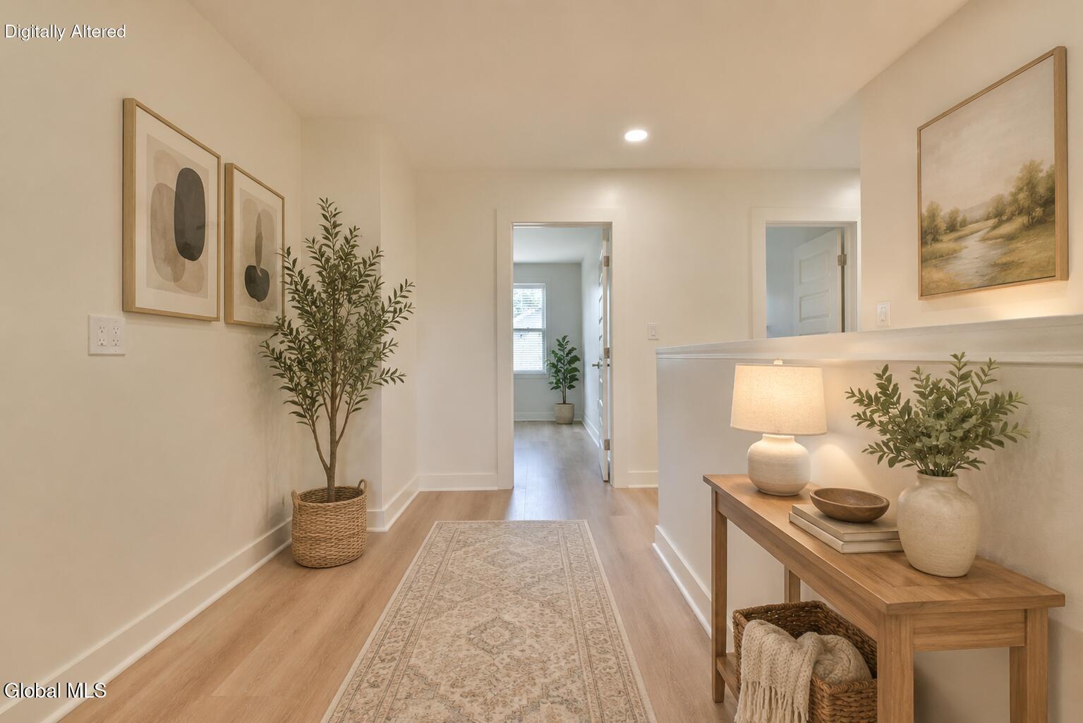 802 South Ravine Road Niskayuna, NY 12309 - Photo 10 of 60 Virtually Staged Upper Hallway
