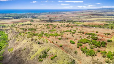 a view of an ocean and beach