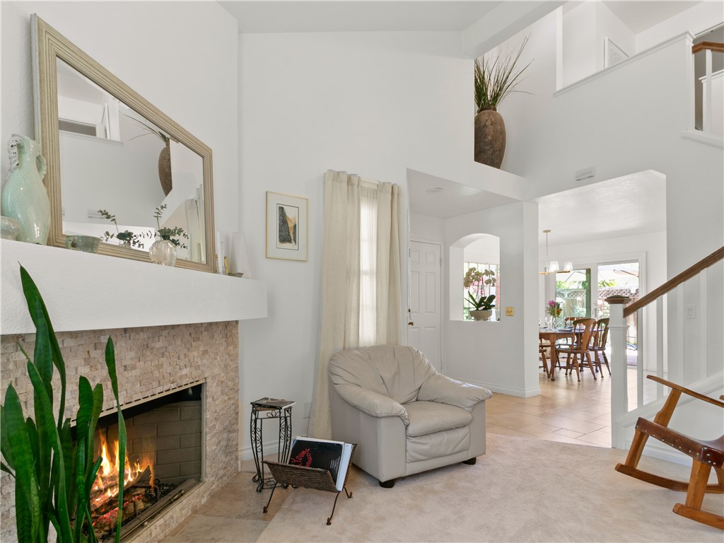 24822 Cutter Laguna Niguel, CA 92677 - Photo 8 of 49 a living room with furniture and a fireplace