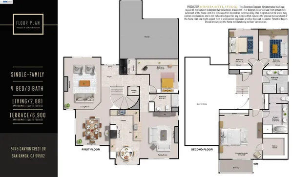 $1,999,888 | 5445 Canyon Crest Drive, San Ramon, CA 94582