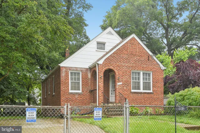 a view of a yard in front of a house with plants and large tree