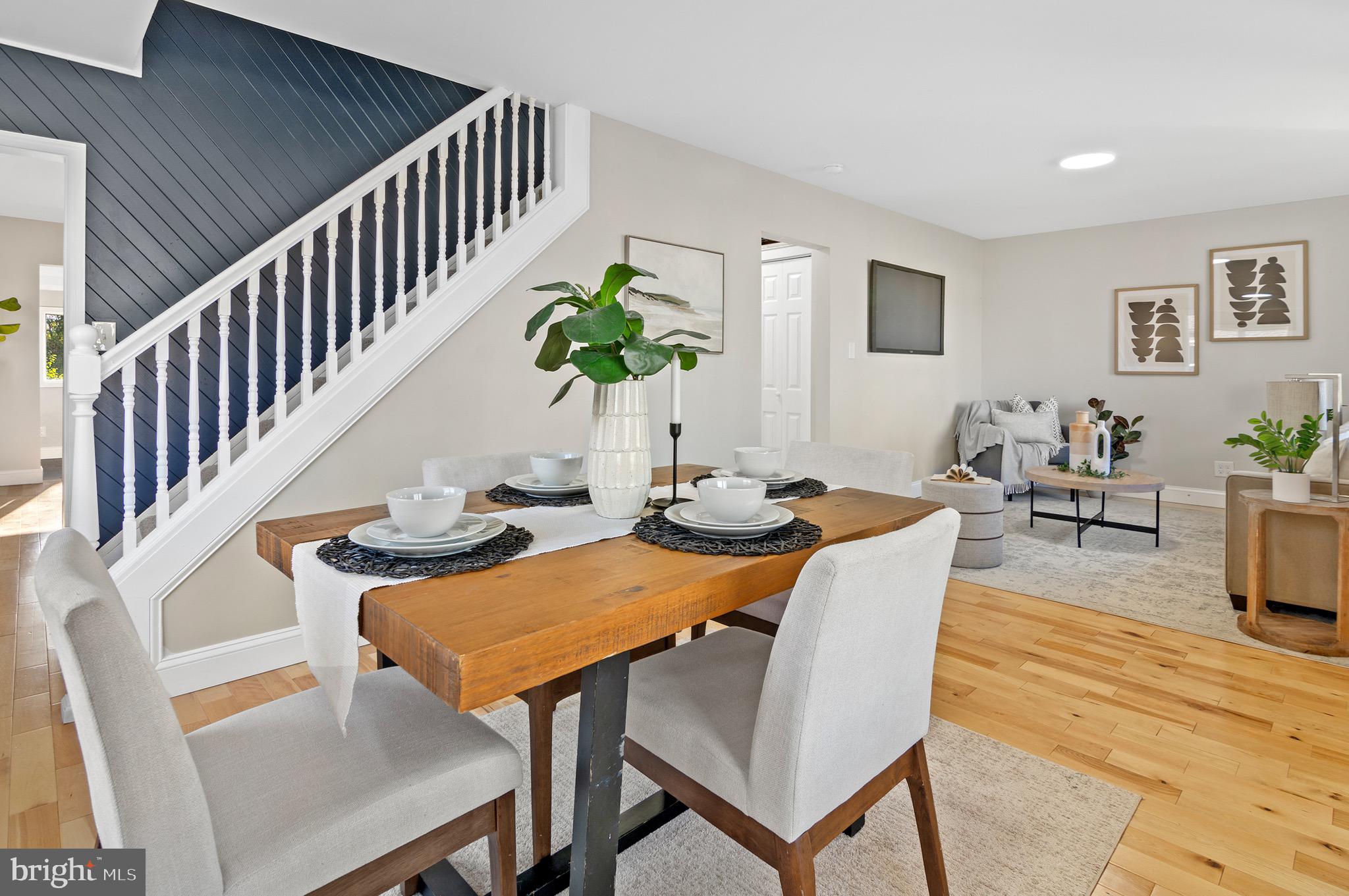 1237 Willow Road Dundalk, MD 21222 - Photo 11 of 29 a view of a dining room with furniture and wooden floor